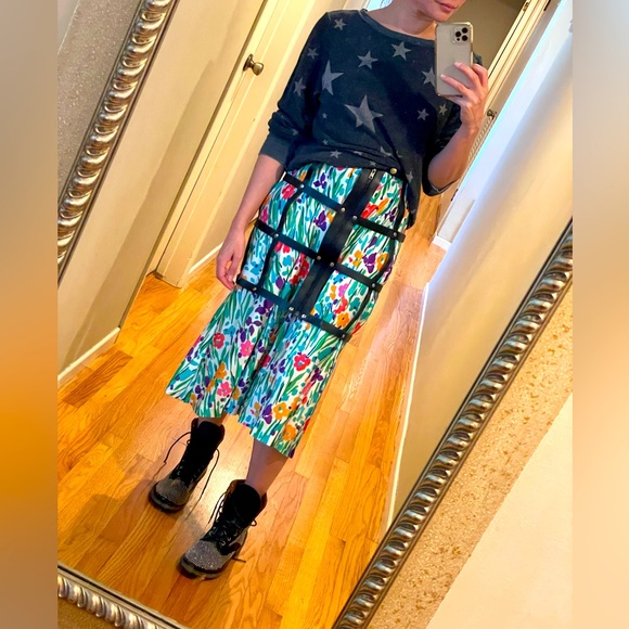 Lemare Italy unisex studded moto biker boots 36 - Picture 10 of 10